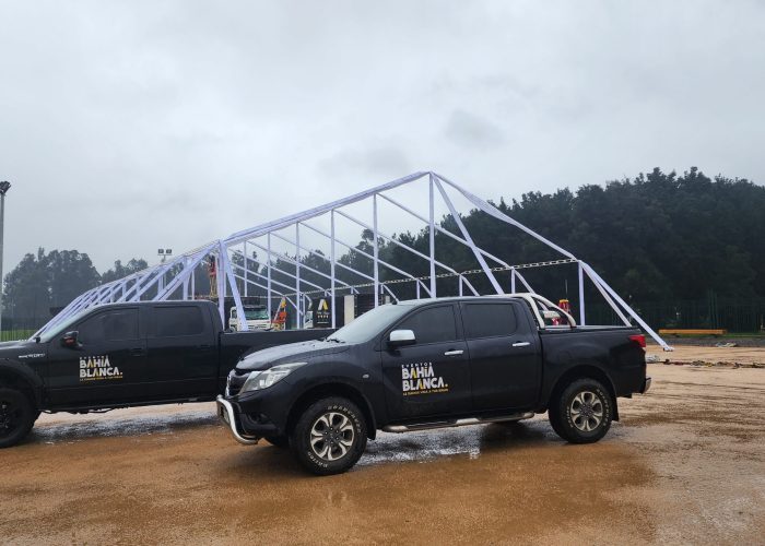 Estructura reticular carpa arriendo araucania temuco